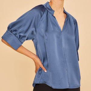 Satin Briza Top