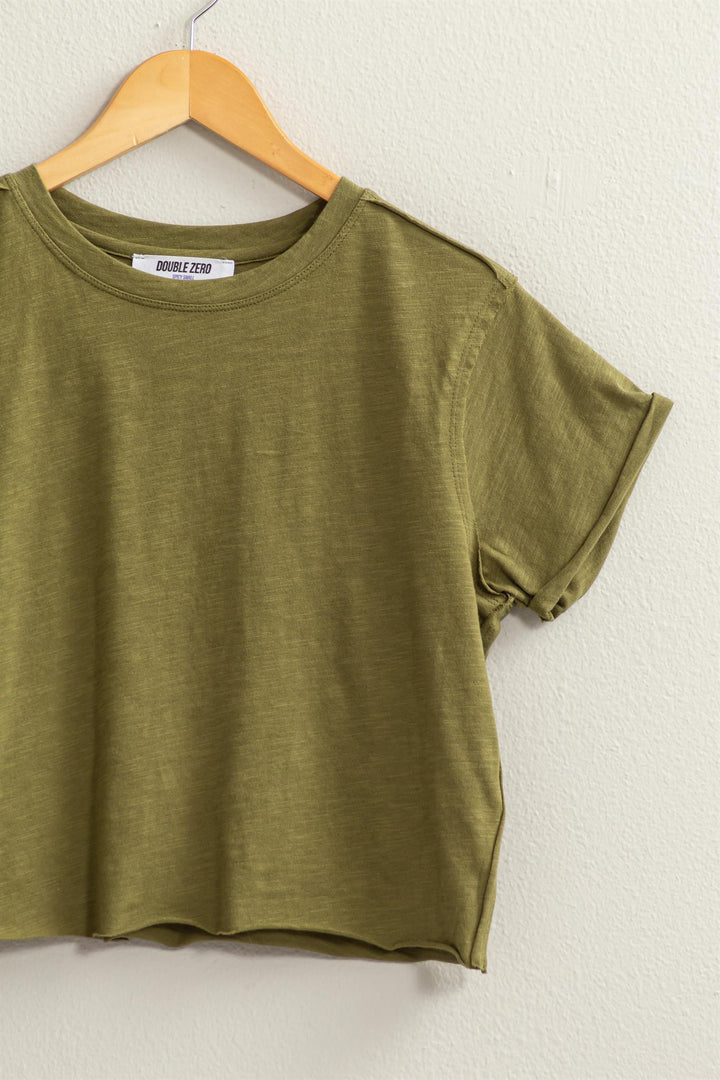 CROPPED T SHIRT