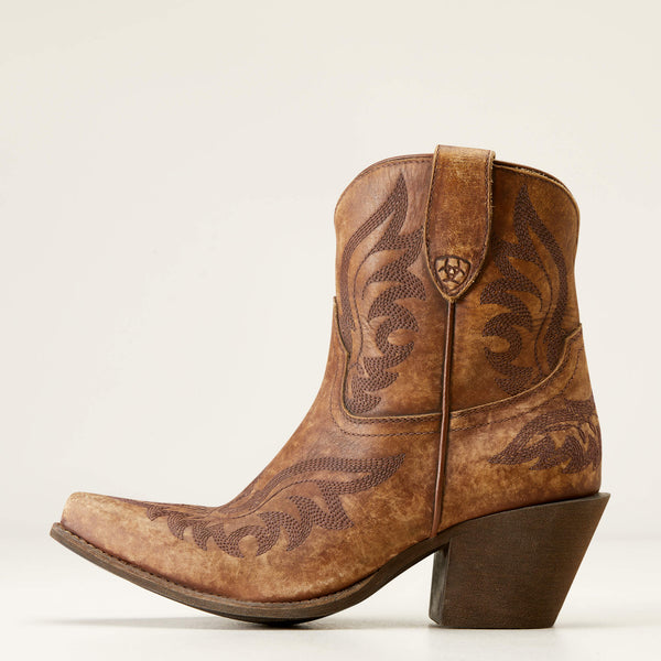 WOMEN'S Style No. 10051170 Chandler Western Boot-NATURALLY DISTRESSED BROWN