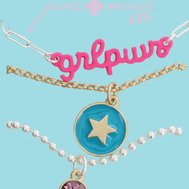 JM Kids Set of 3 Necklace