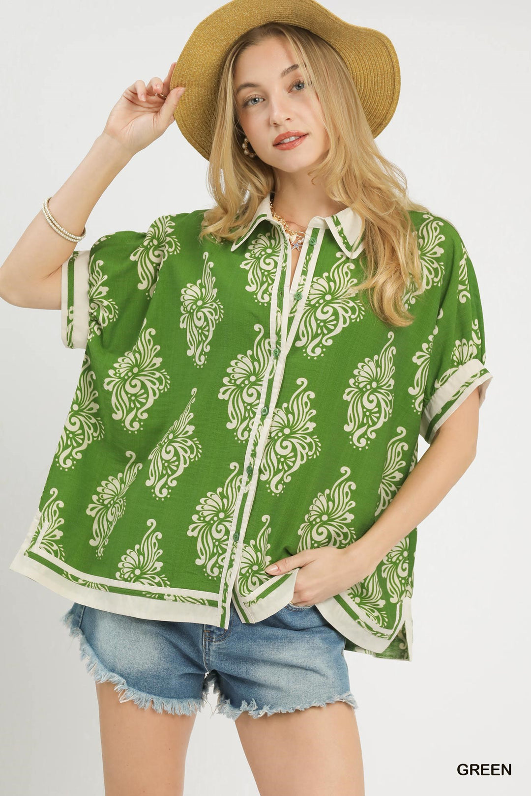 Nat Short Sleeve Top