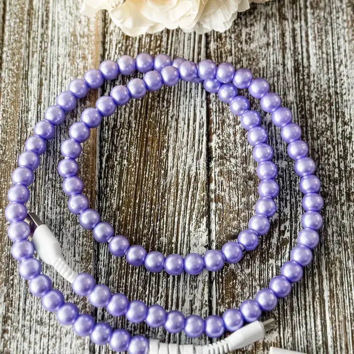 Candy "Colorful Beads" 2 in 1 Phone Charger