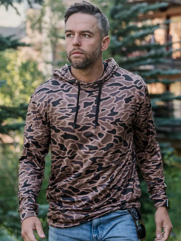 BURLEBO Performance Hoodie - Gauge Camo