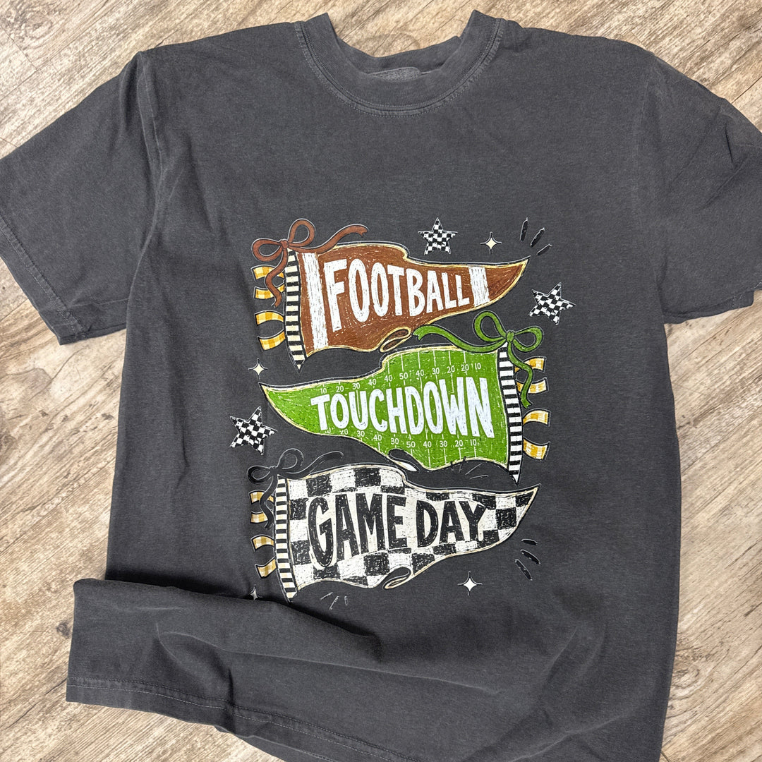 Football Season Flag Tee