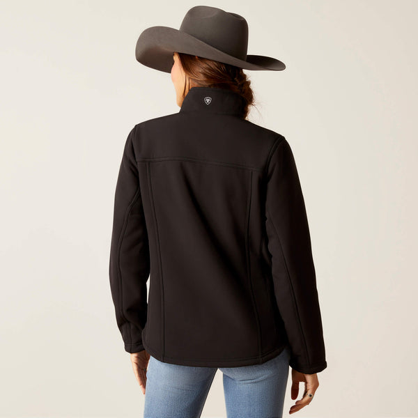 WOMEN'S Style No. 10046445 Berber Back Softshell Jacket-Black