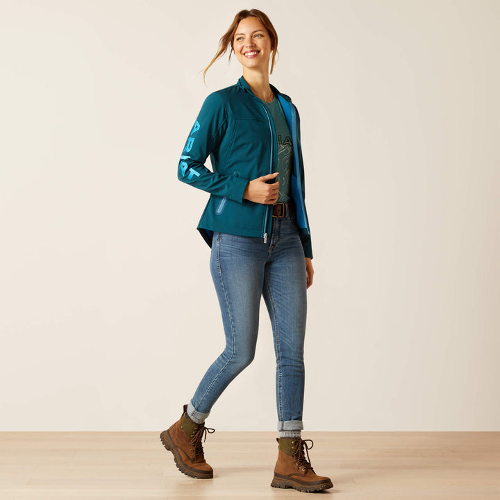 WOMEN'S Style No. 10046689 New Team Softshell Jacket-REFLECTING POND