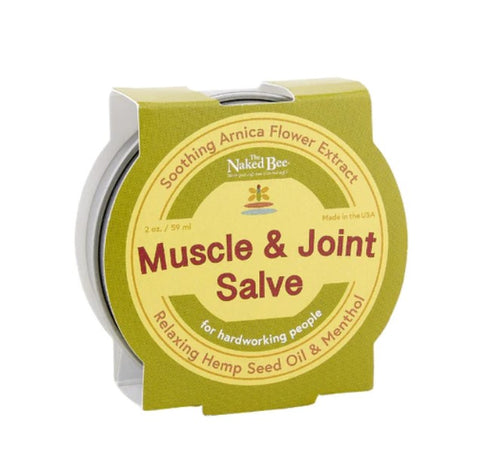 The Naked Bee 2 oz. Muscle & Joint Salve