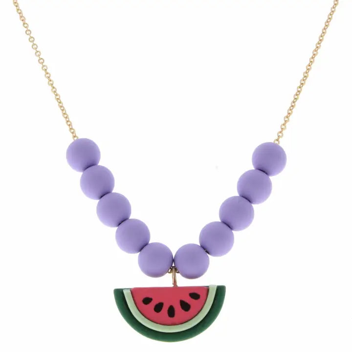 JM Kids Beaded & Chain Necklace