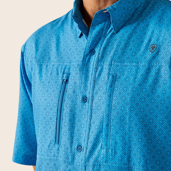 MEN'S Style No. 10051342 VentTEK Classic Fit Shirt-BRILLIANT BLUE