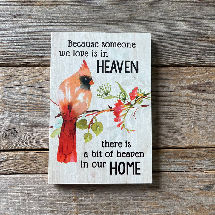 Memorial Birds Message plaques that hang or stand