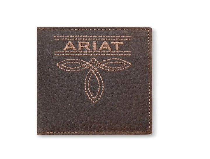 ARIAT BIFOLD BOOT STITCH BROWN - ACCESSORIES WALLET - A3563502