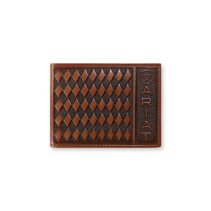 ARIAT BIFOLD DIAMOND EMBROIDERED - A3568602