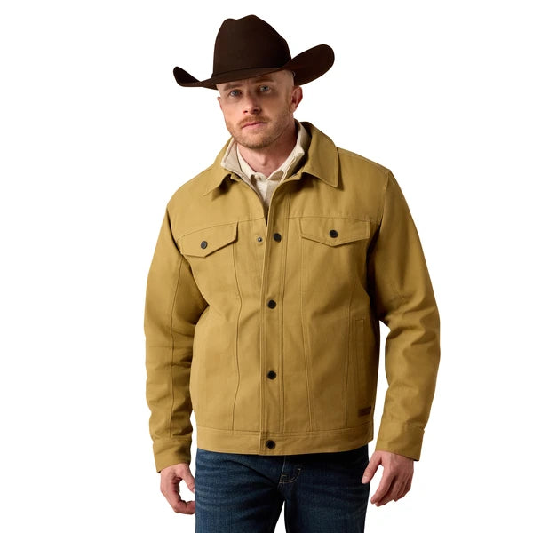 ARIAT CANVAS RANCHER ANTIQUE BRONZE - MENS JACKET - 10079556
