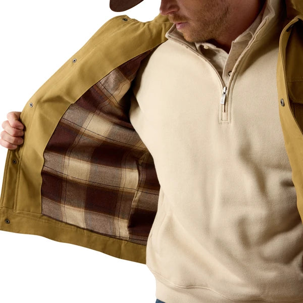 ARIAT CANVAS RANCHER ANTIQUE BRONZE - MENS JACKET - 10079556