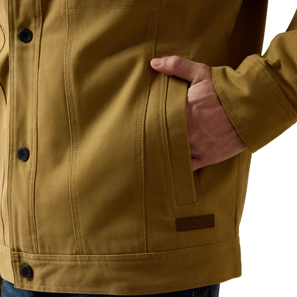 ARIAT CANVAS RANCHER ANTIQUE BRONZE - MENS JACKET - 10079556