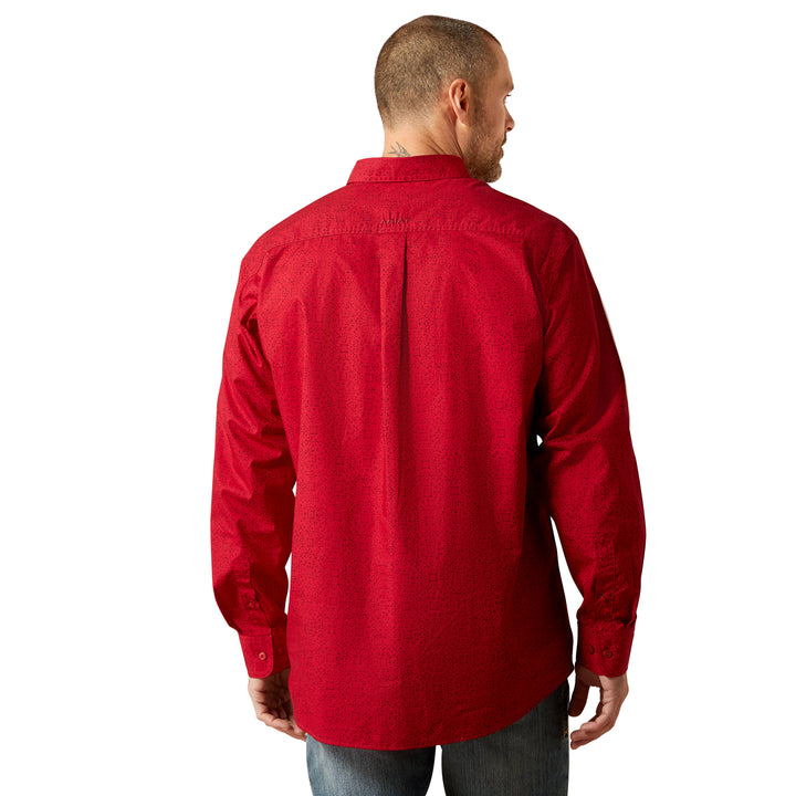 Men's Style# 10065853 Tyson LS Shirt -Red