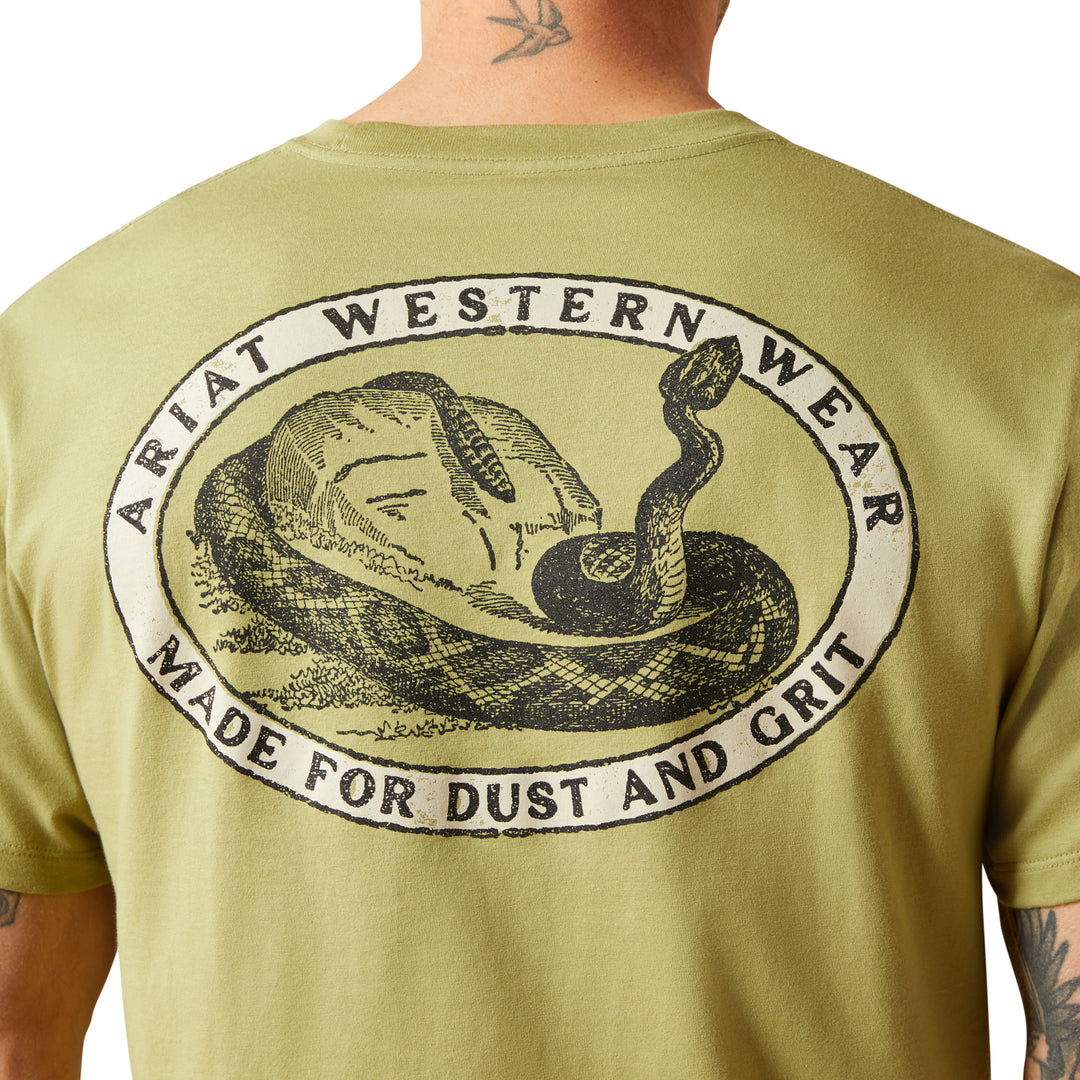 Men's Ariat Rattler Warning T-Shirt-10065894