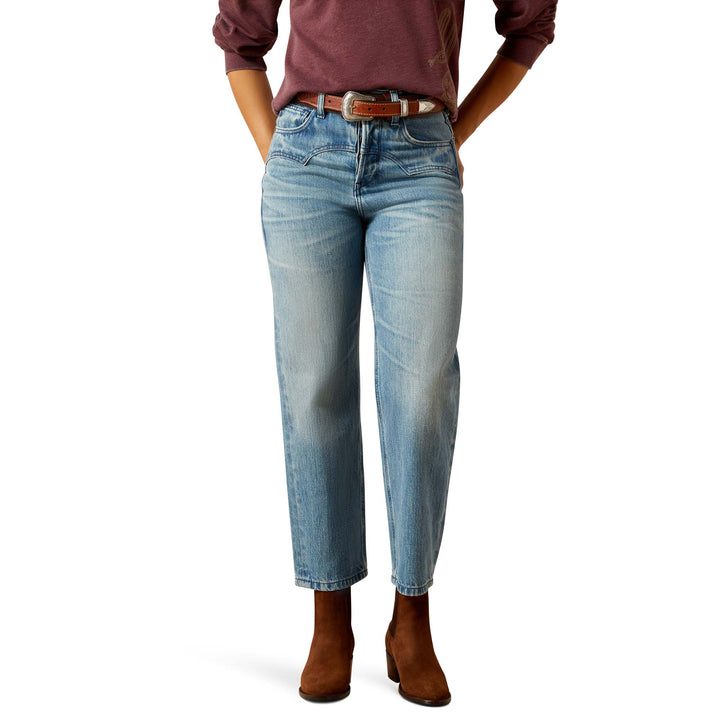 High Rise Cheyenne Yoke Tomboy Straight Leg Jean-Style No.10065935