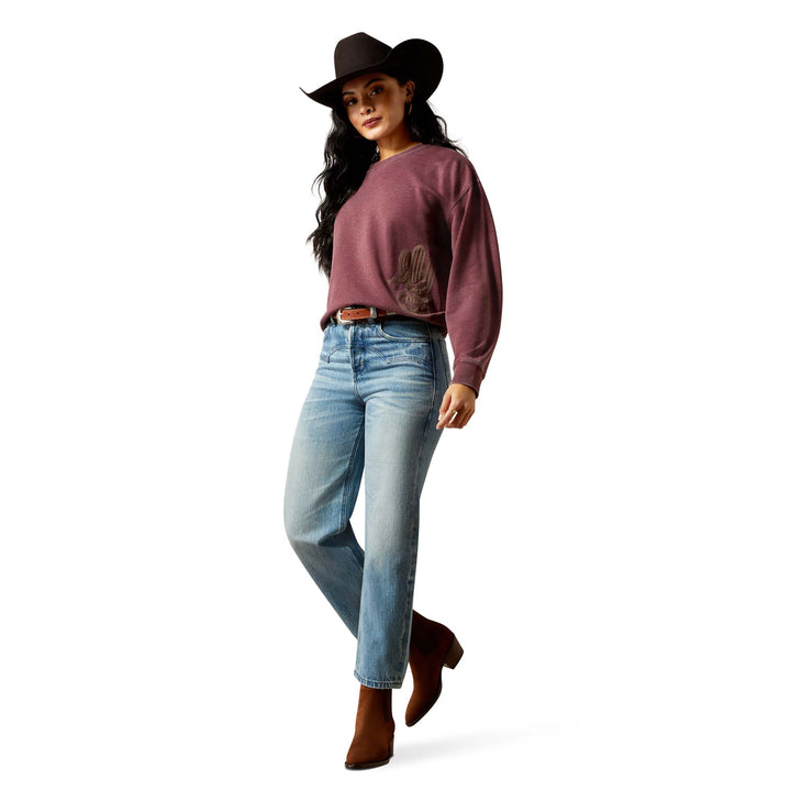 High Rise Cheyenne Yoke Tomboy Straight Leg Jean-Style No.10065935