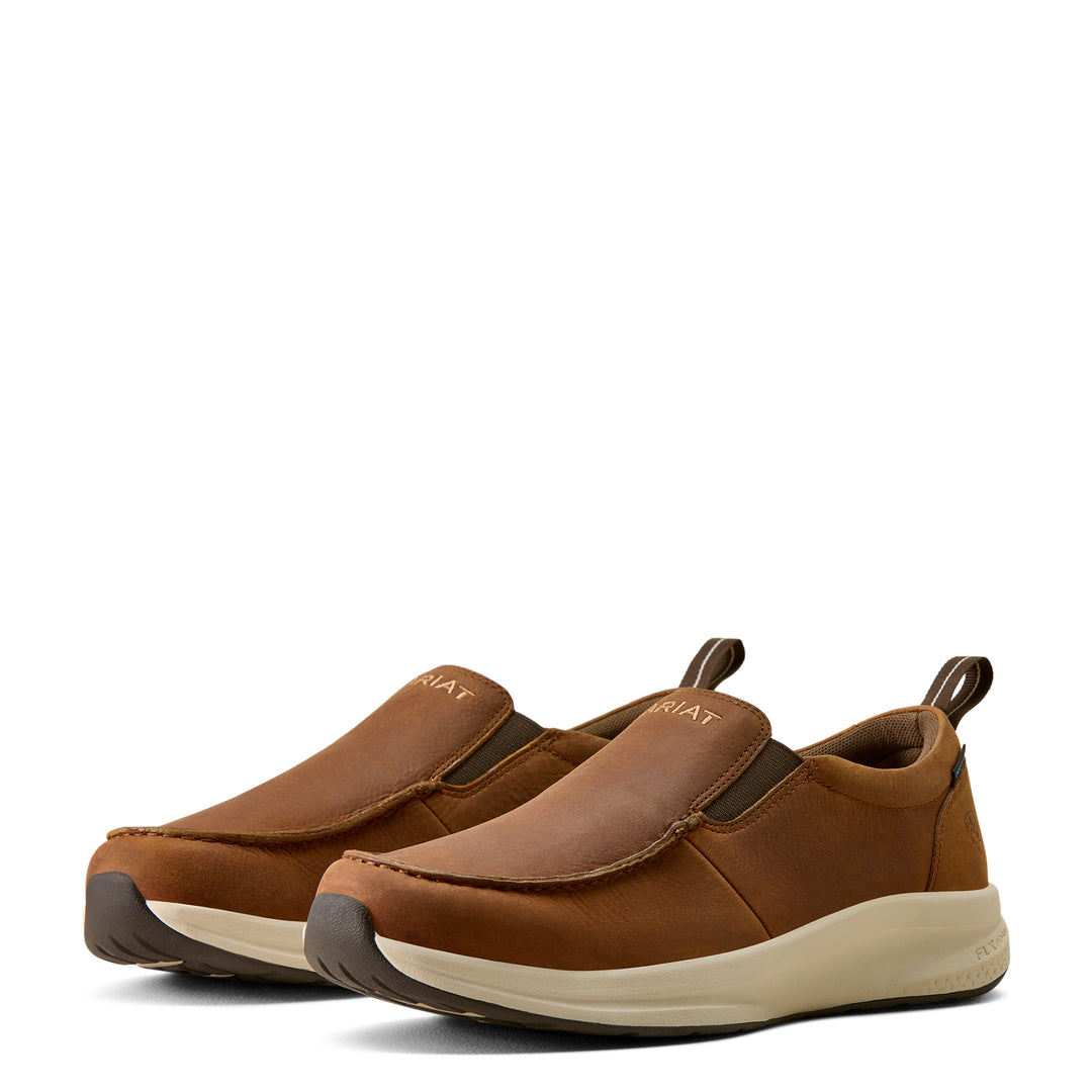 Ariat Men's Buckeye Slip On H2O -Brown Bomber-10080274