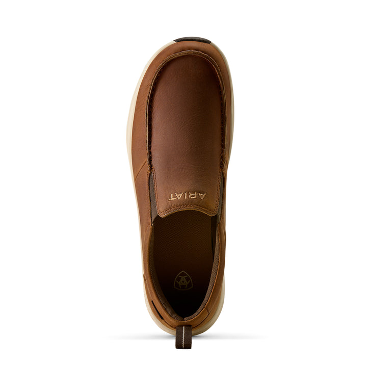 Ariat Men's Buckeye Slip On H2O -Brown Bomber-10080274