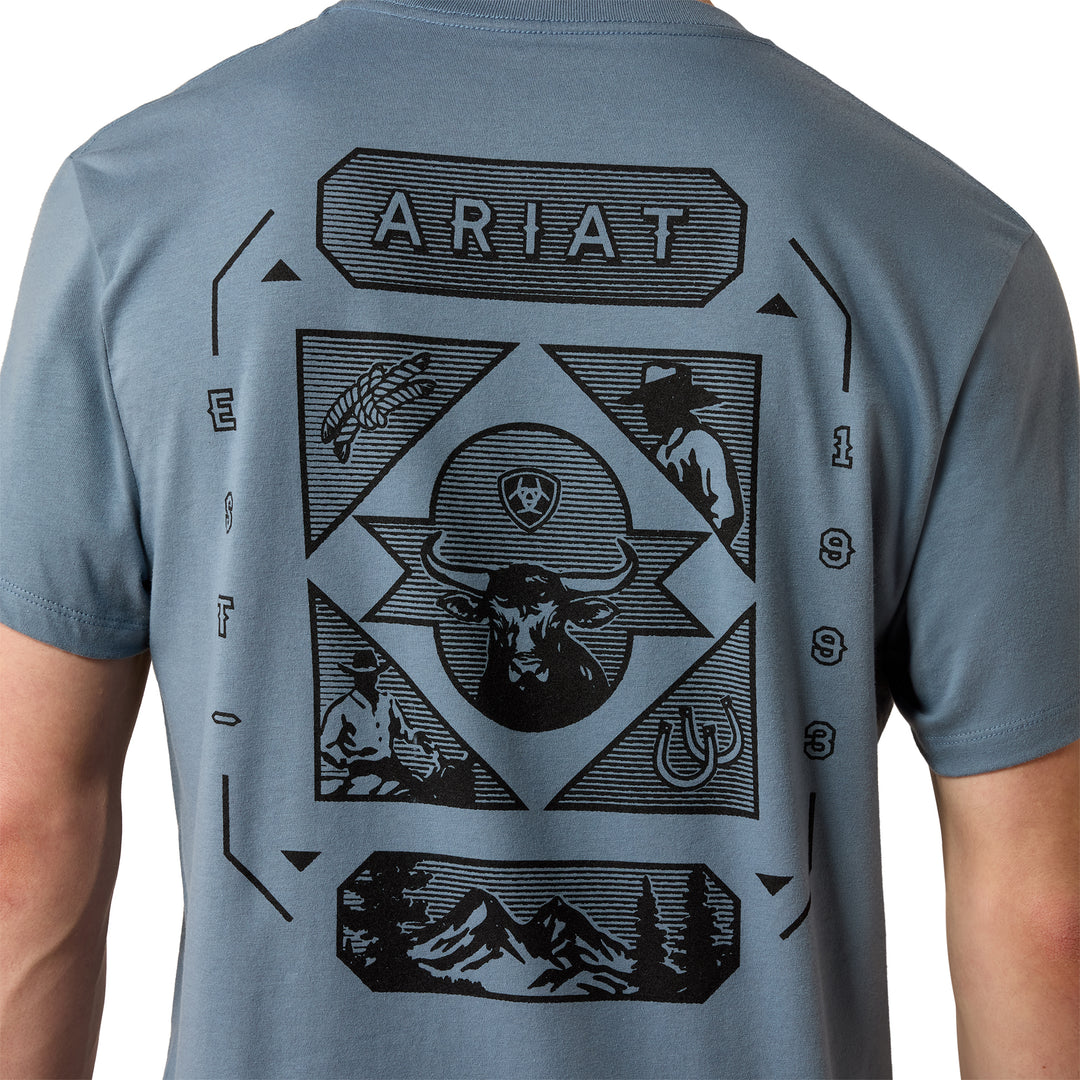Ariat Ariat 10080601 Ariat Rope and Ride T-Shirt