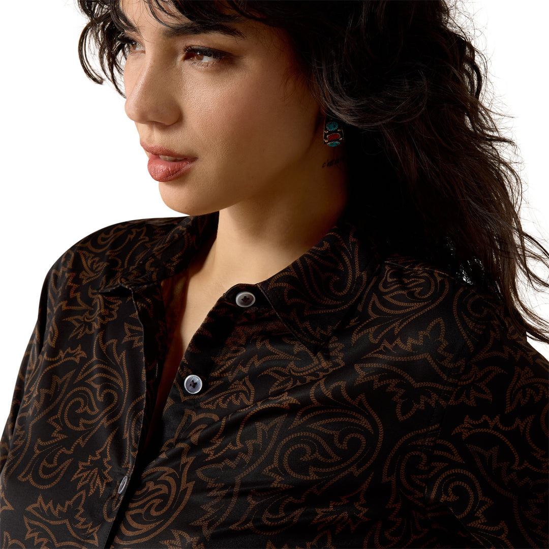 Women's Homestyle Long Sleeve Shirt-10079527