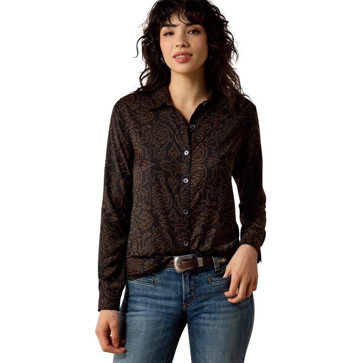 Women's Homestyle Long Sleeve Shirt-10079527
