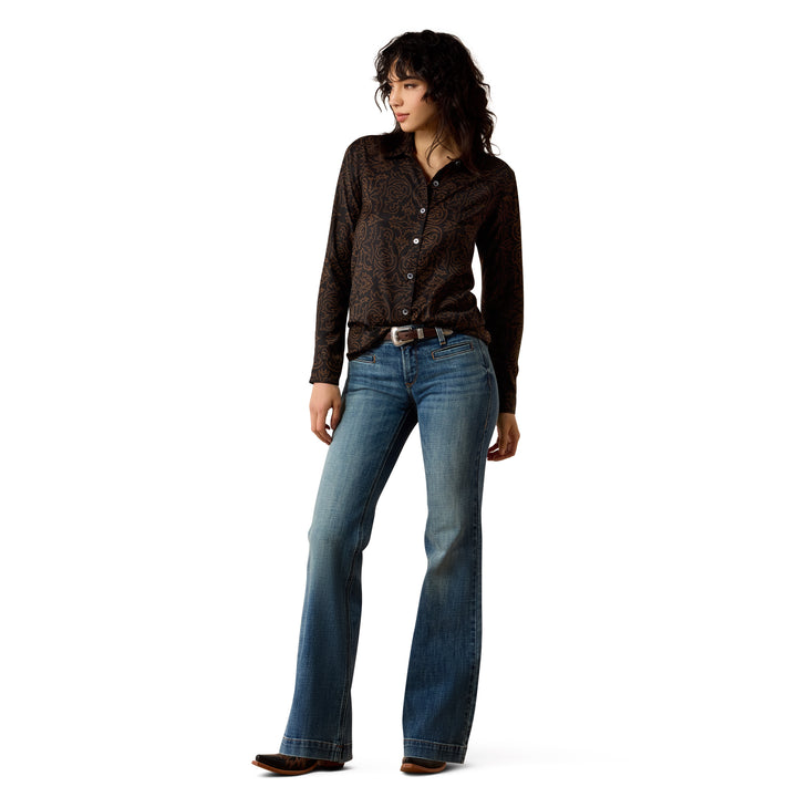 Women's Homestyle Long Sleeve Shirt-10079527