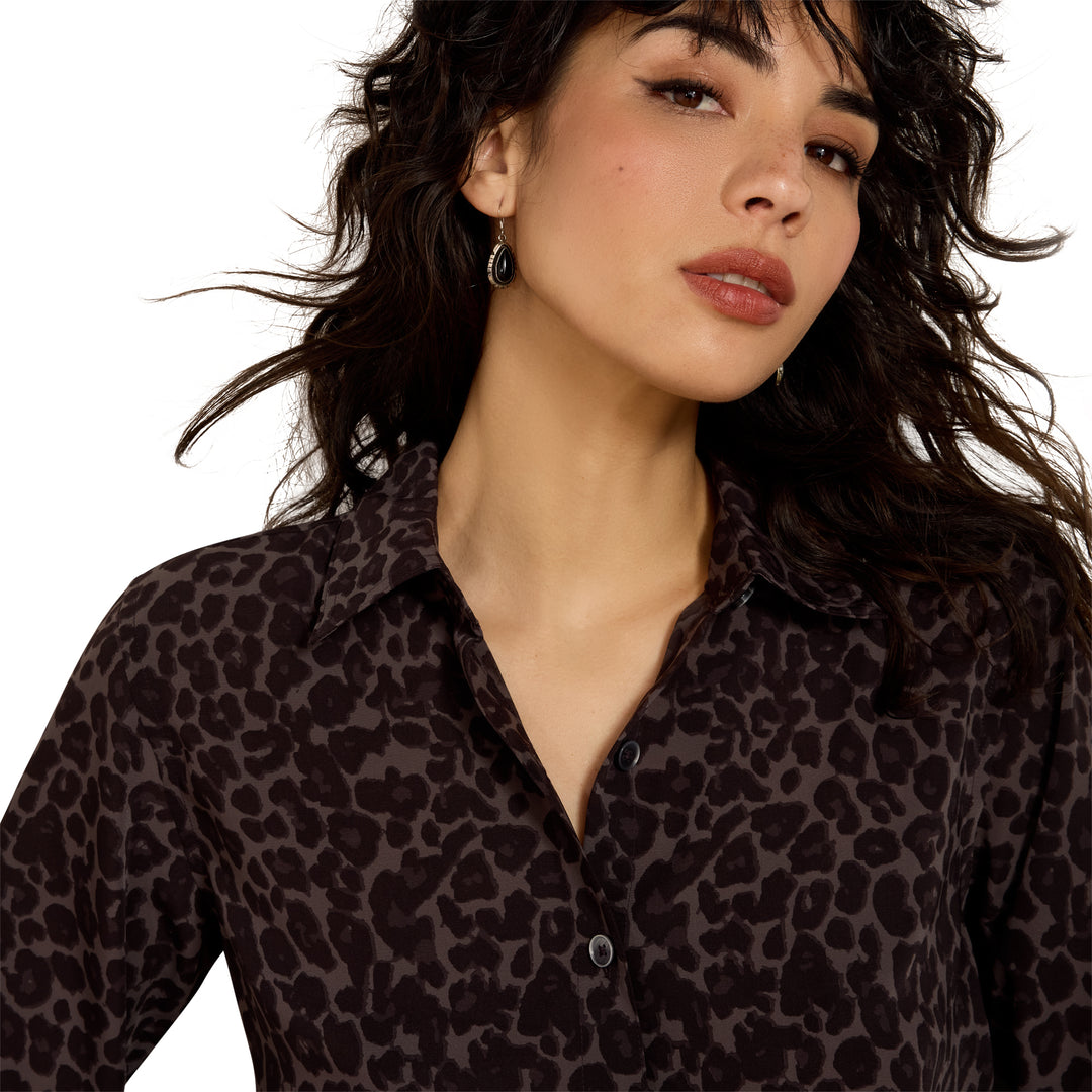 Women's Homestyle Long Sleeve Shirt-10079603