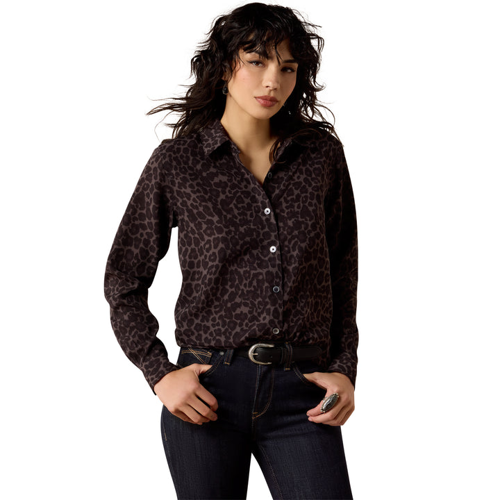 Women's Homestyle Long Sleeve Shirt-10079603