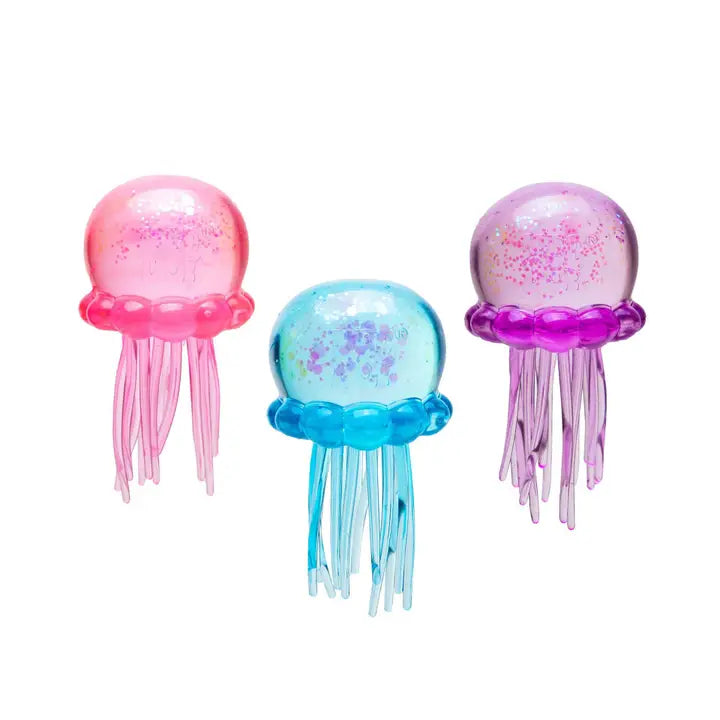 Glitter Jellyfish Squishy