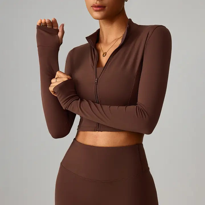 Slim Fit Yoga Jacket