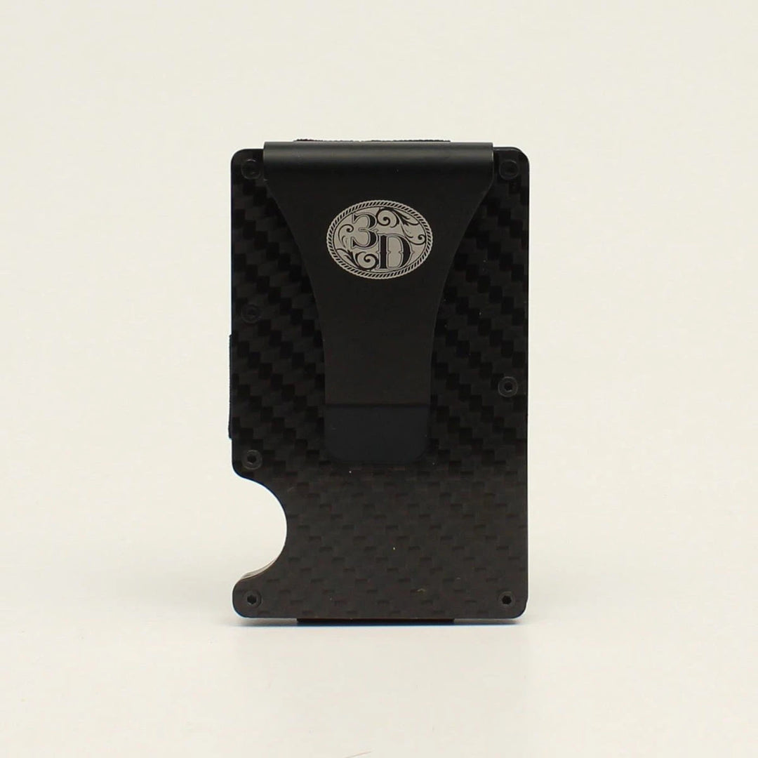 3-D BELT GUN METAL BLACK SMART WALLET - ACCESSORIES WALLET - D250002301