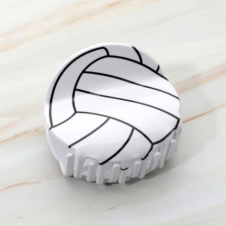 Sports Acrylic Hair Claw Clip