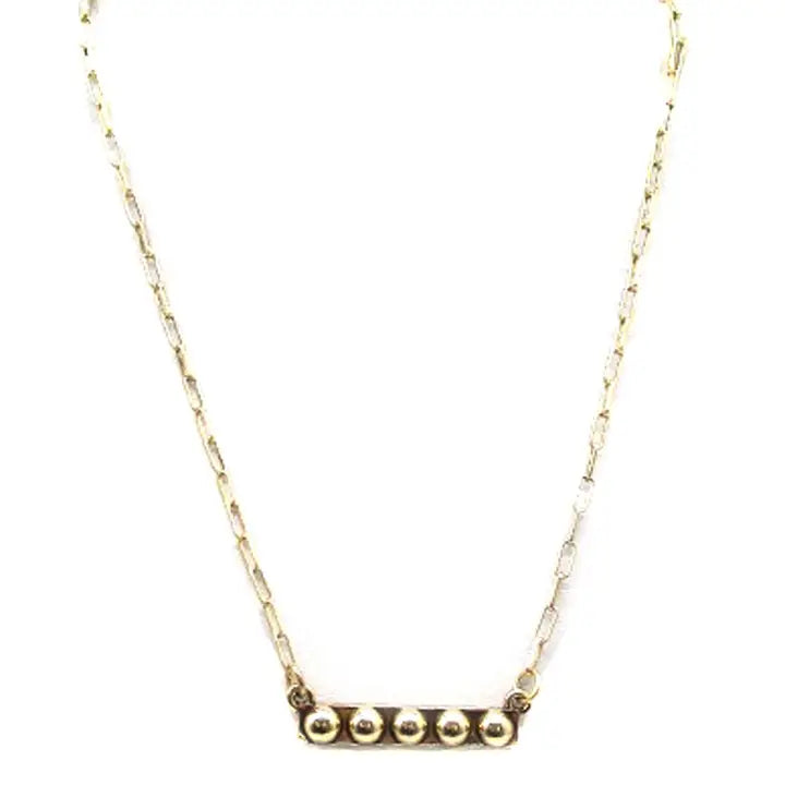 Western Bubble Bar Necklace