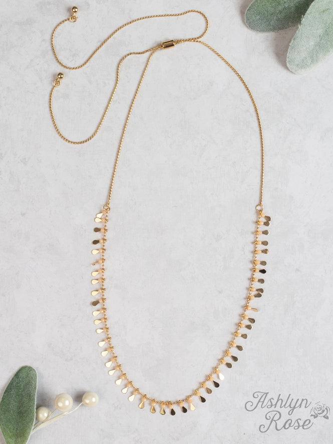 I Won't Bite Gold Chain Necklace