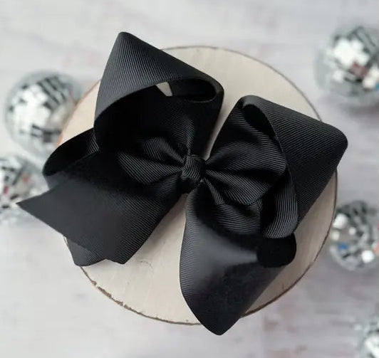 Oversize Grosgrain Hair Bow