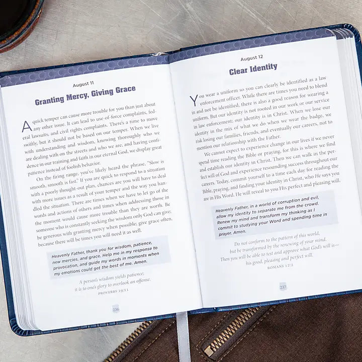 Behind the Badge (Devotional For Law Enforcement)