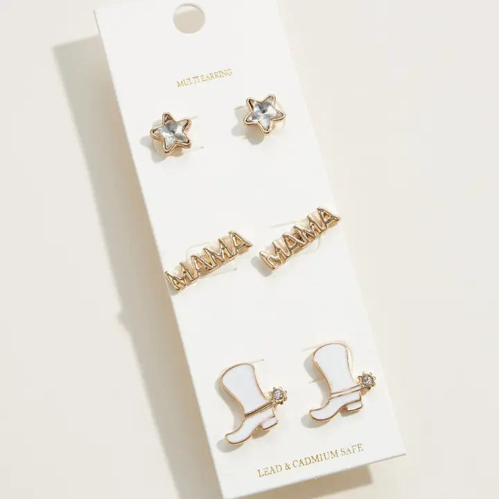 Cowboy MAMA Trio Set