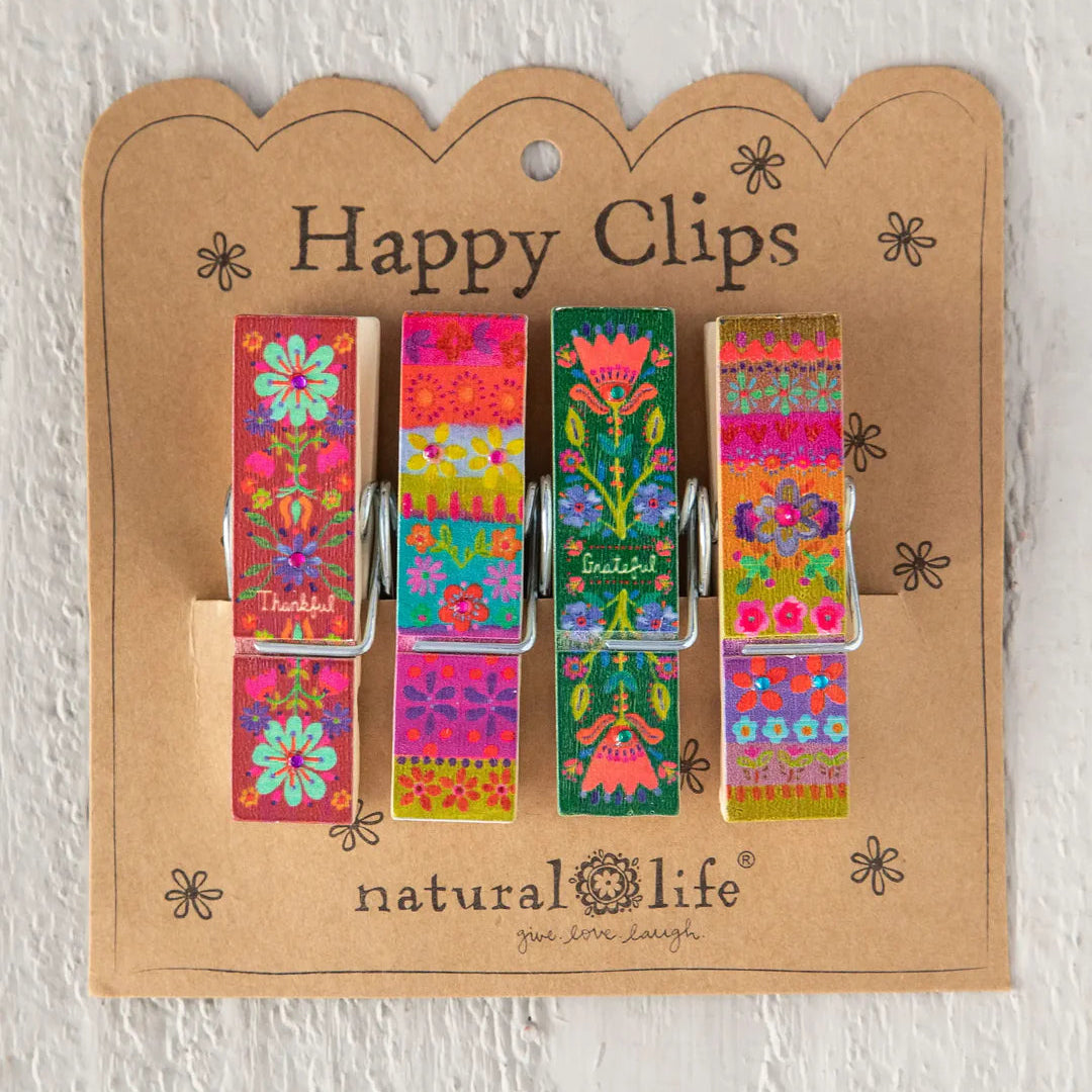 Happy Clips, Set of 4