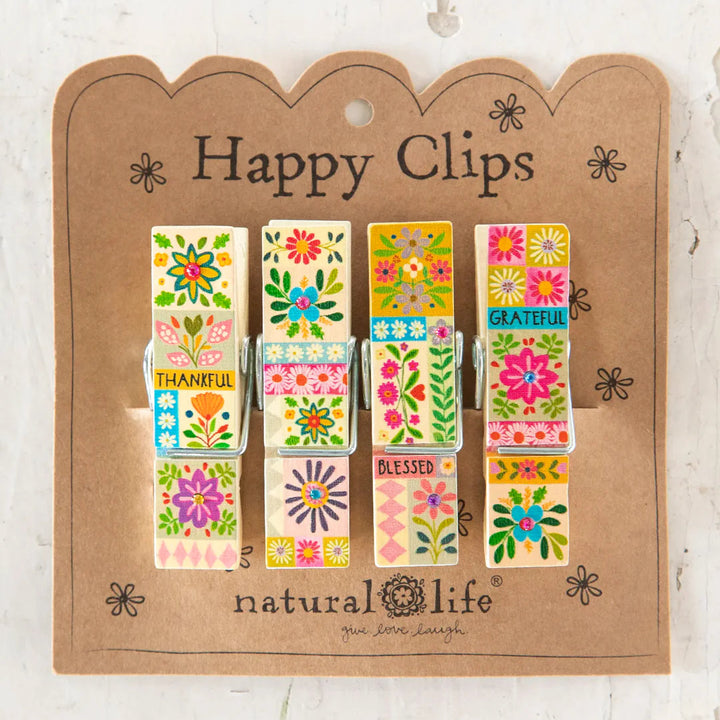 Happy Clips, Set of 4