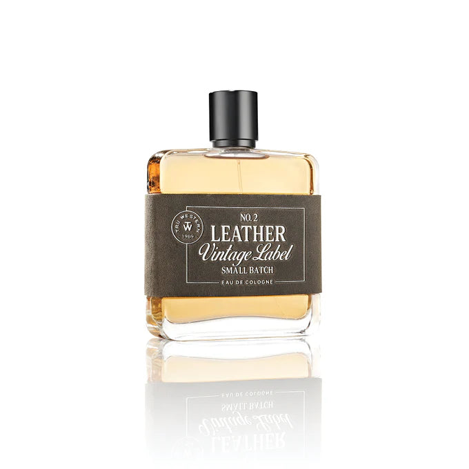 No. 2 Leather Small Batch Vintage Label