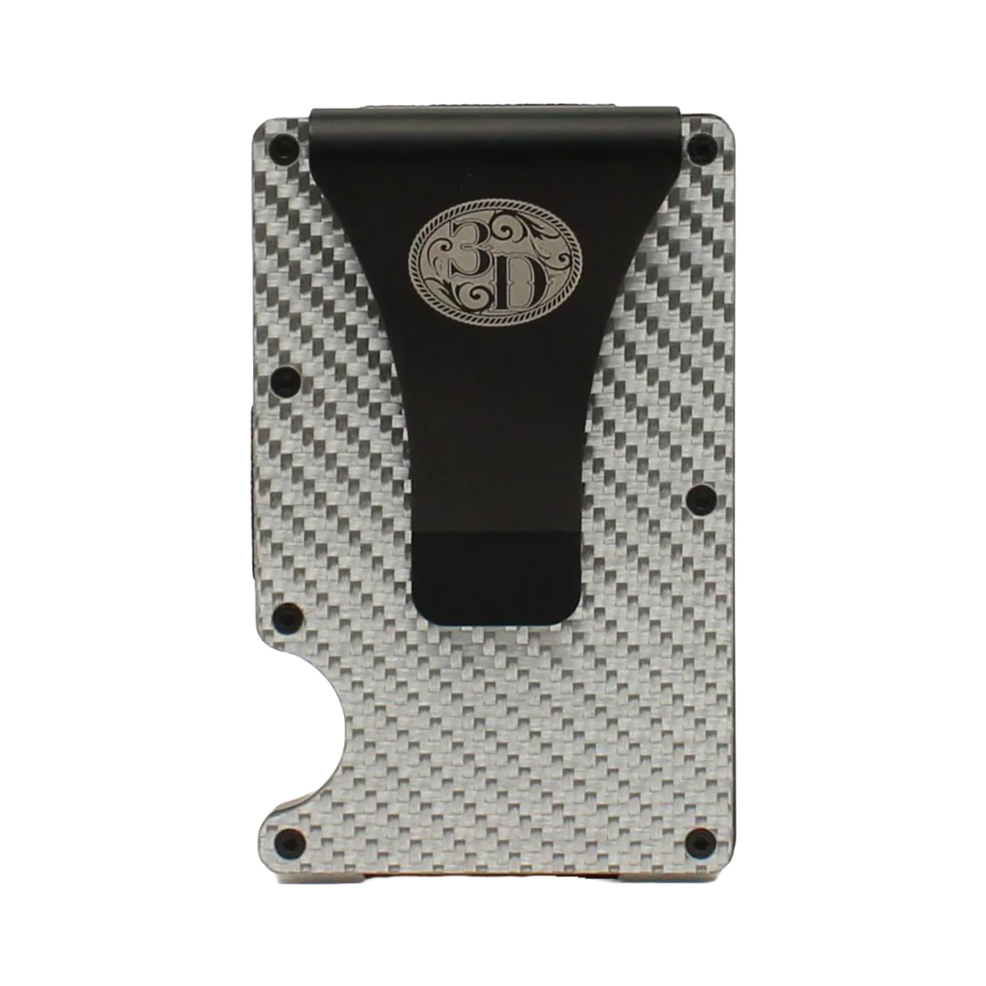 3D Belt® Men's Stainless Steel Grey Smart Wallet D250002406