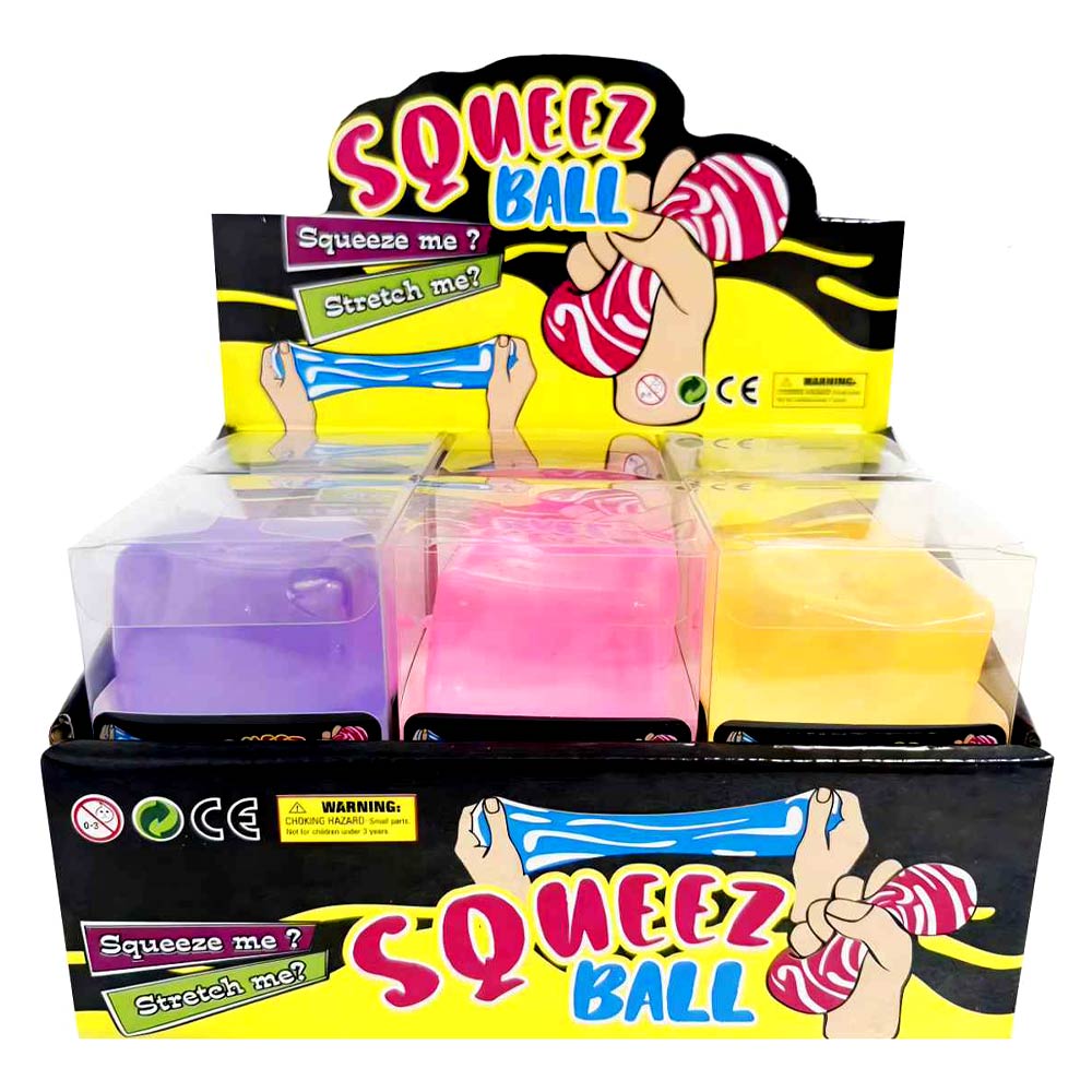 Stretchy Cube Squeeze Squishy Stress Relief Toy