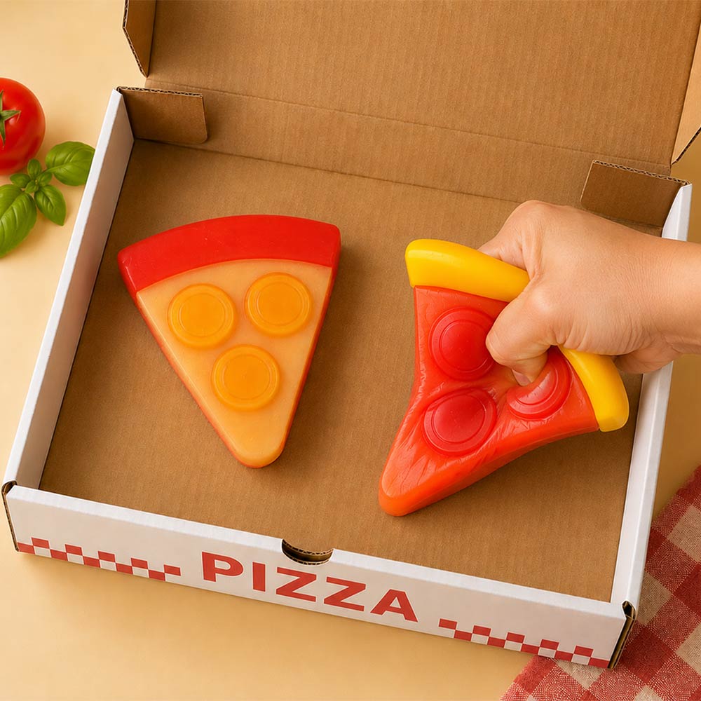 Pizza Slice Squishy Stress Relief Toy
