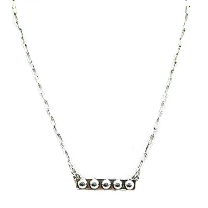 Western Bubble Bar Necklace
