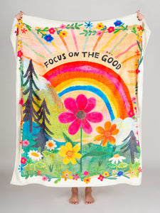 Focus On The Good Blanket By Natural Life