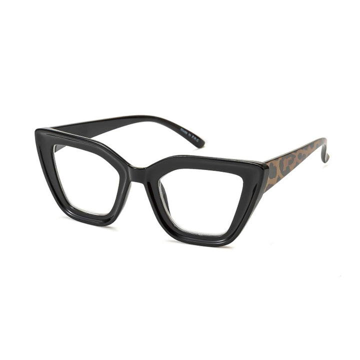 Retro Cat Eye Frame Clear Lens Reading Glasses