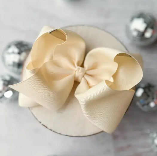 Oversize Grosgrain Hair Bow